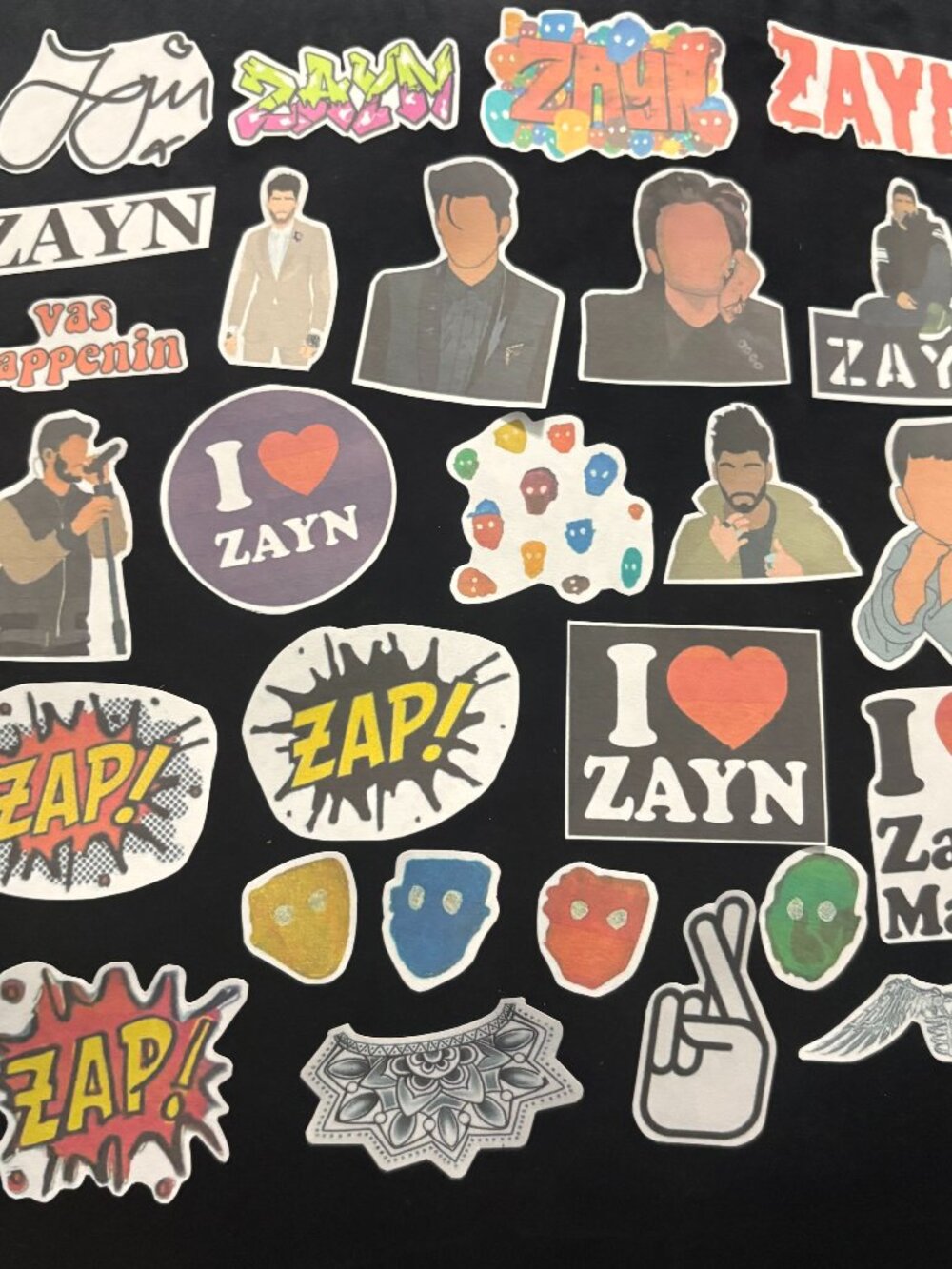 Handmade Zayn Malik Stickers